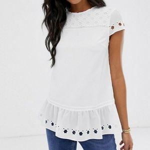 White Ted Baker Blouse
